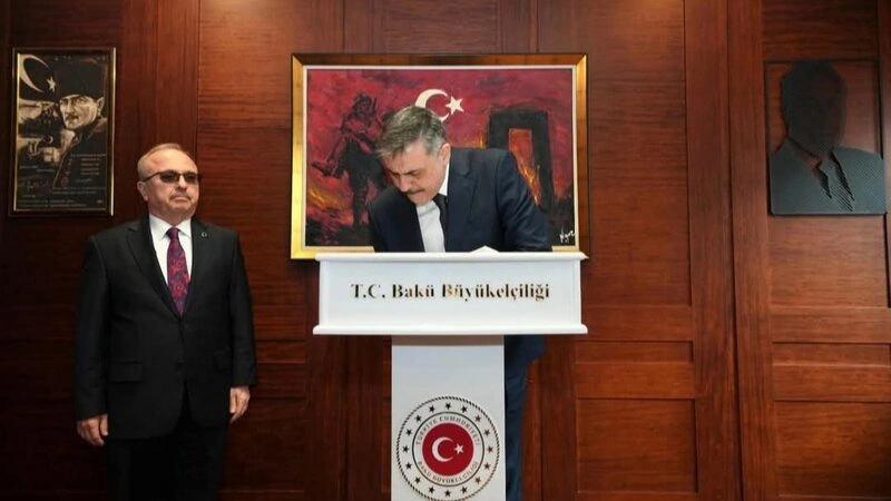 Türkiyənin daxili işlər naziri Bakıda Birol Akgünlə görüşüb