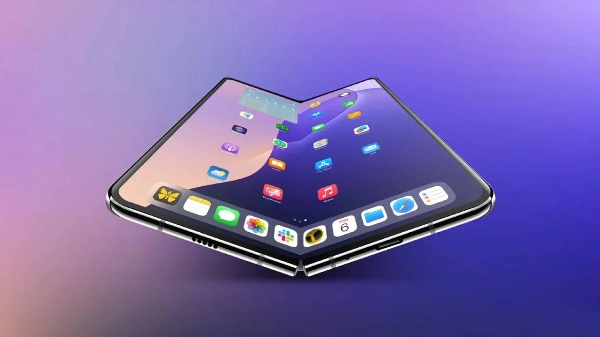 “Apple” qatlanan smartfonu ilə diqqət çəkdi - FOTO