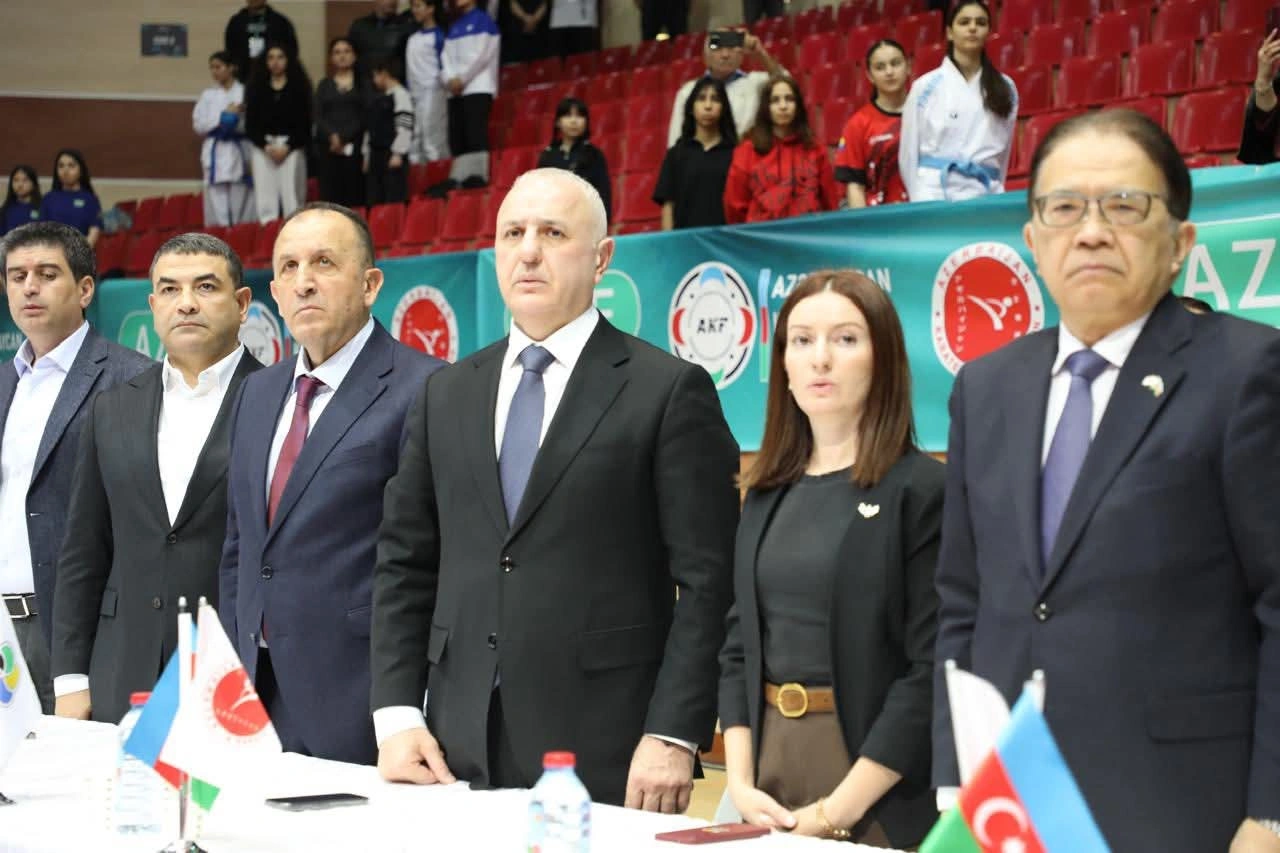 Bakıda Grand Prix beynəlxalq karate turnirinin rəsmi açılışı keçirilib