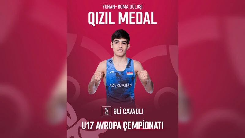 Əli Cavadlı Avropa çempionu oldu