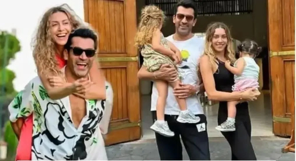 Məşhur aktyorun qızları çəkiliş meydançasında gülüş yaratdı - FOTO