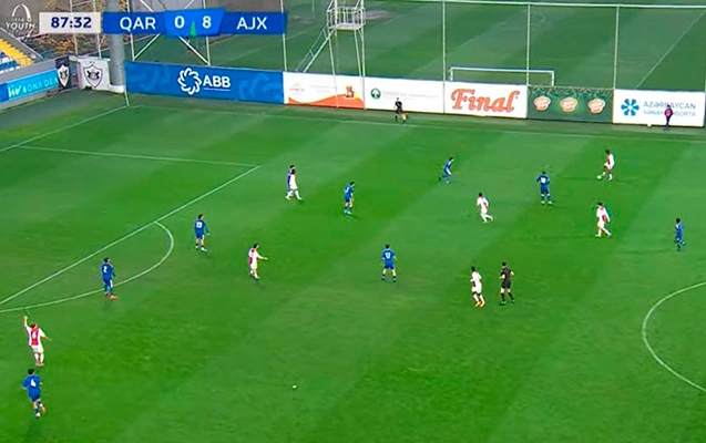 “Qarabağ”ın gəncləri “Ayaks”dan 8 qol buraxdı