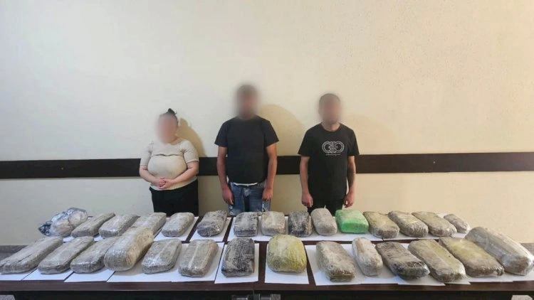 Sərhəddə 3 narkoqaçaqmalçı tutuldu